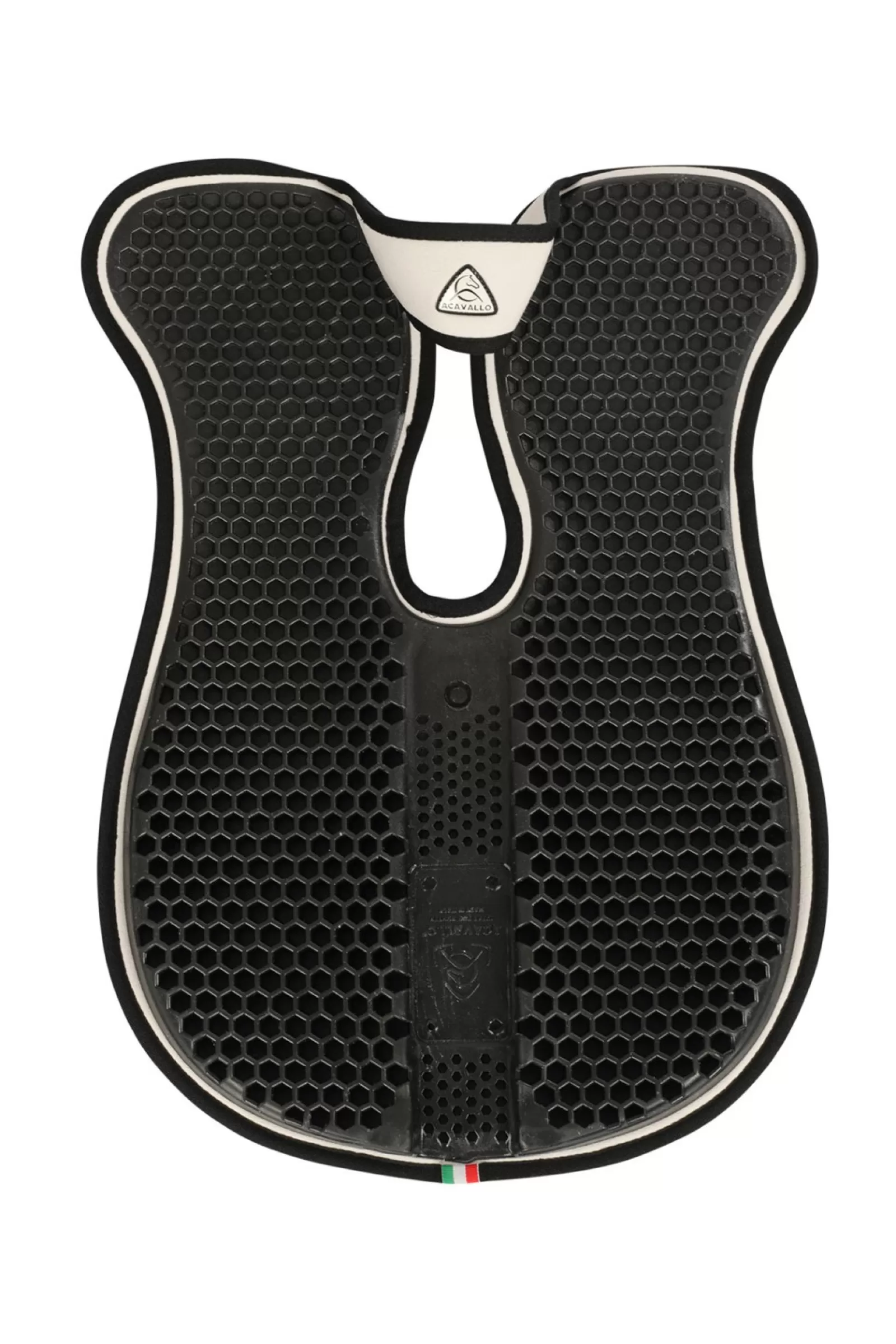 acavallo Withers Free Hexagonal Podnoszaca Tyl Podkladka Zelowa Z Mikropolarem