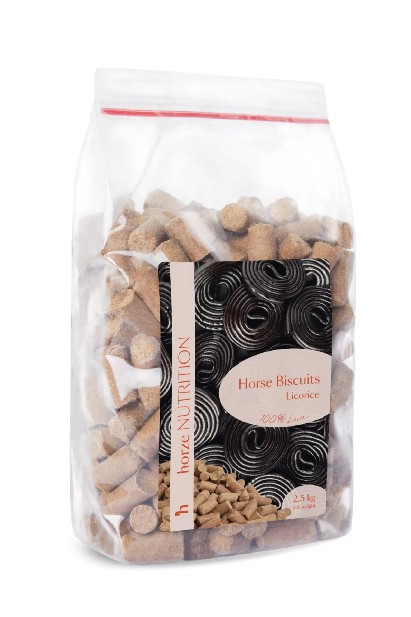 * Biscuits Licorice, Lukrecjowe Przysmaki Dla Koni, 2,5 Kg