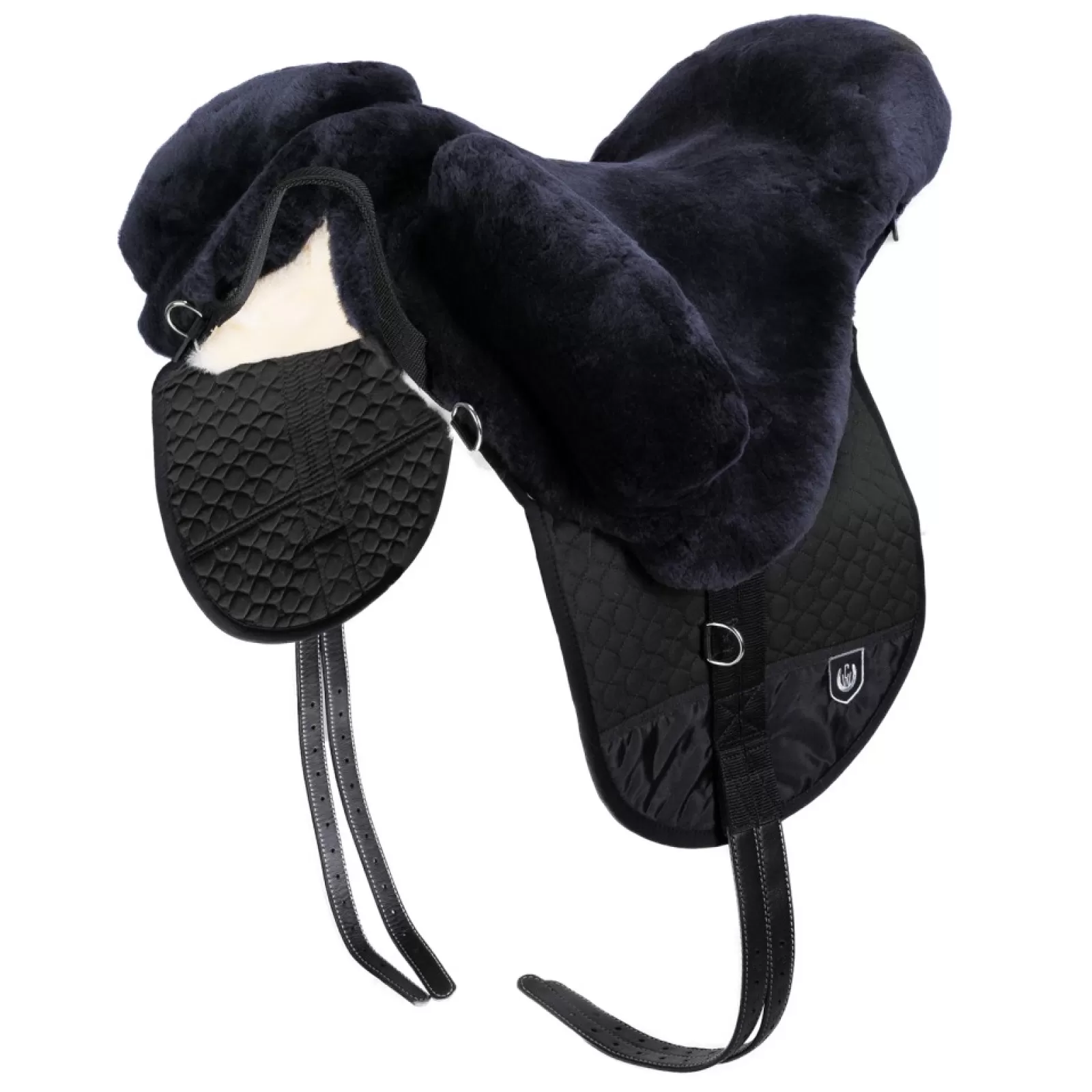 christ Bareback Riding Ochraniacz Ze Skóry Jagniecej Premium Plus, Shetland