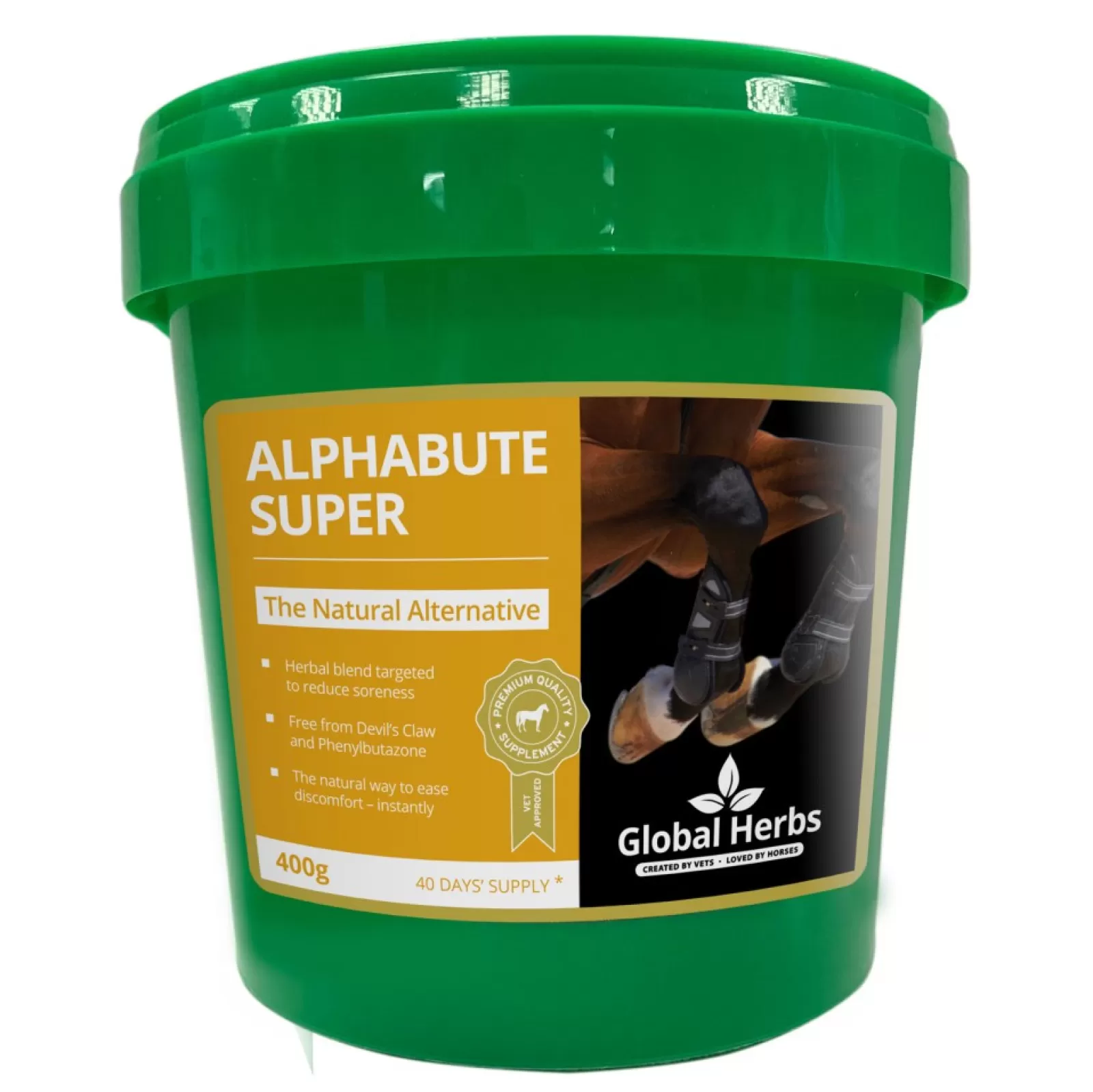 globalherbs Global Herbs Alphabute Super, Stawy I Miesnie, 400G