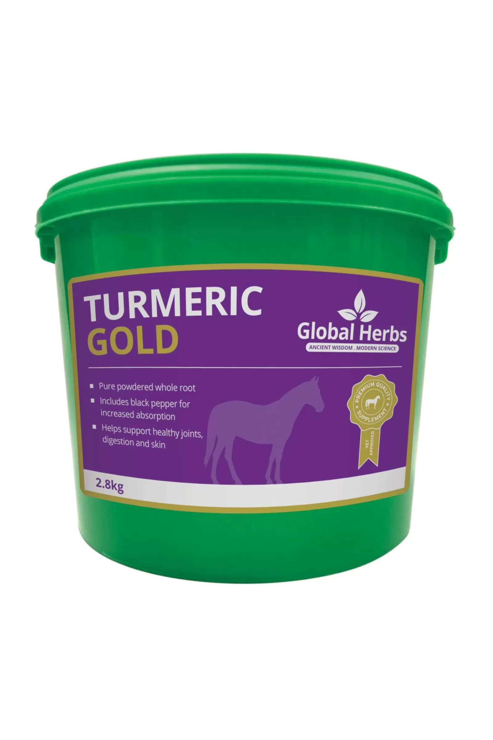 globalherbs Global Herbs Kurkuma 2,8 Kg