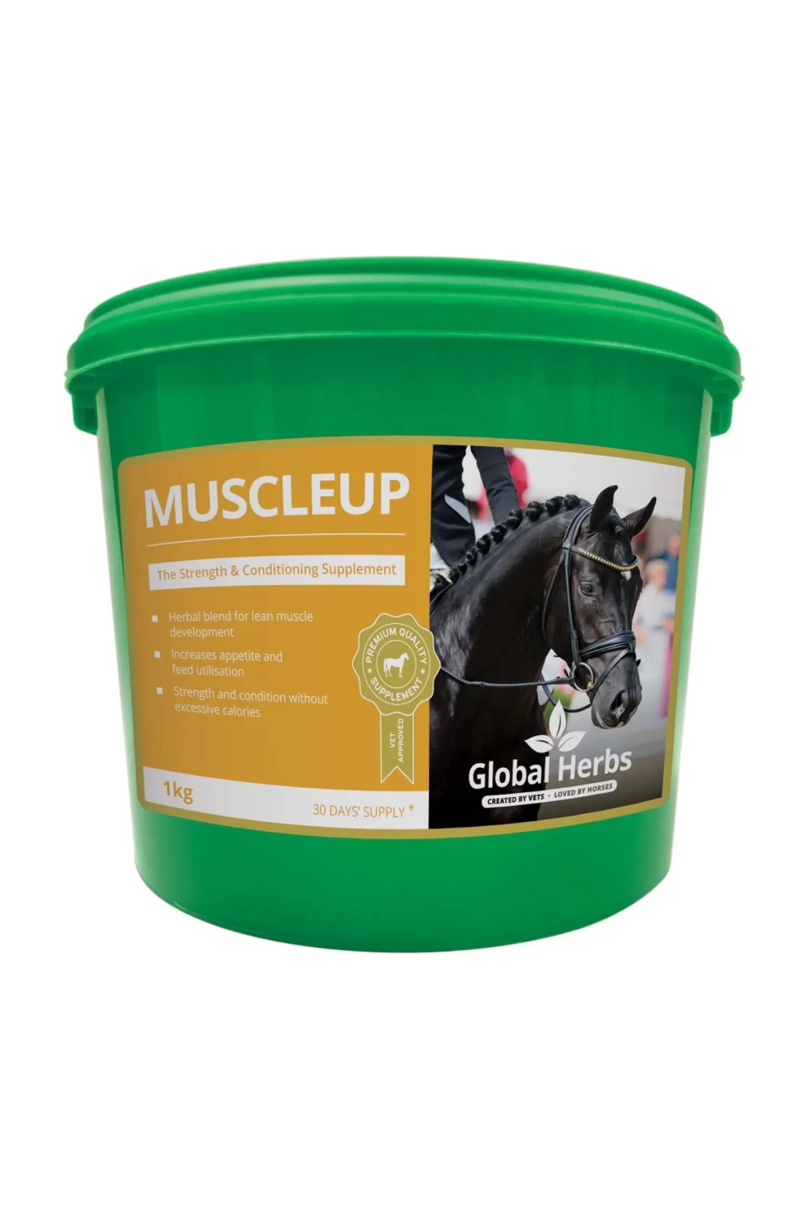 globalherbs Global Herbs Muscle Up, Miesnie, 1Kg