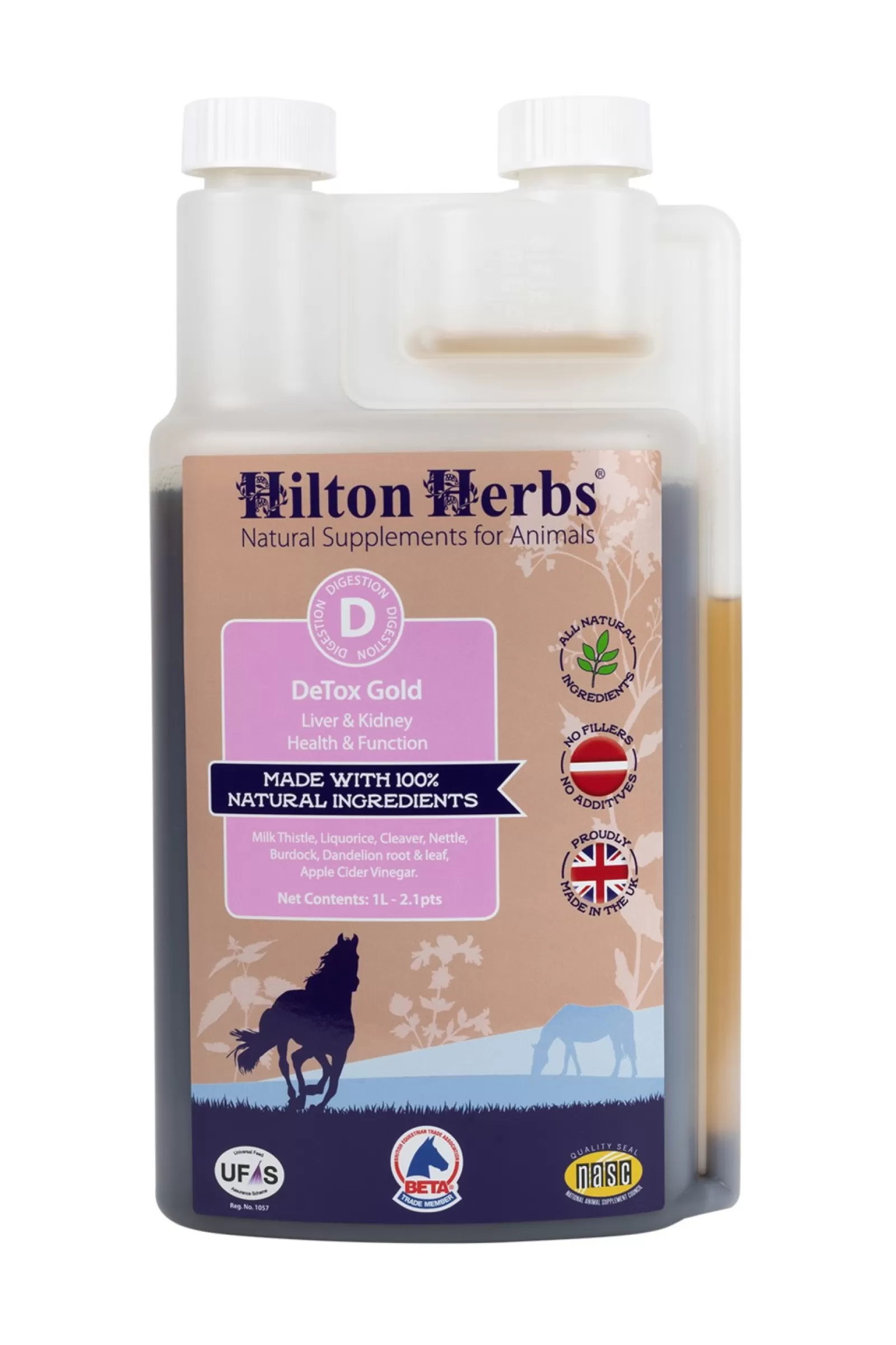 hiltonherbs Detox Gold 1 Litre