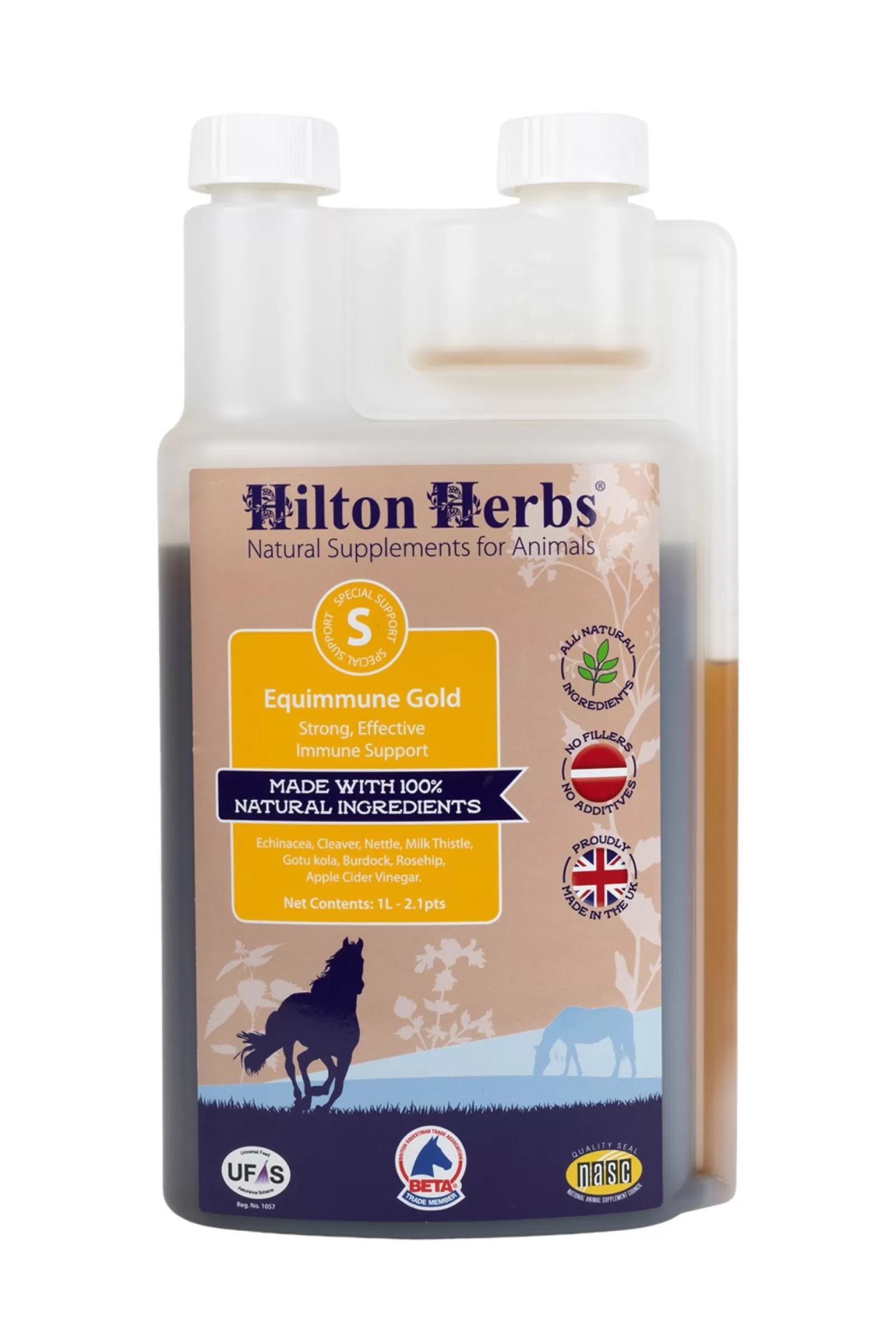 hiltonherbs Equimmune Gold 1 Litre