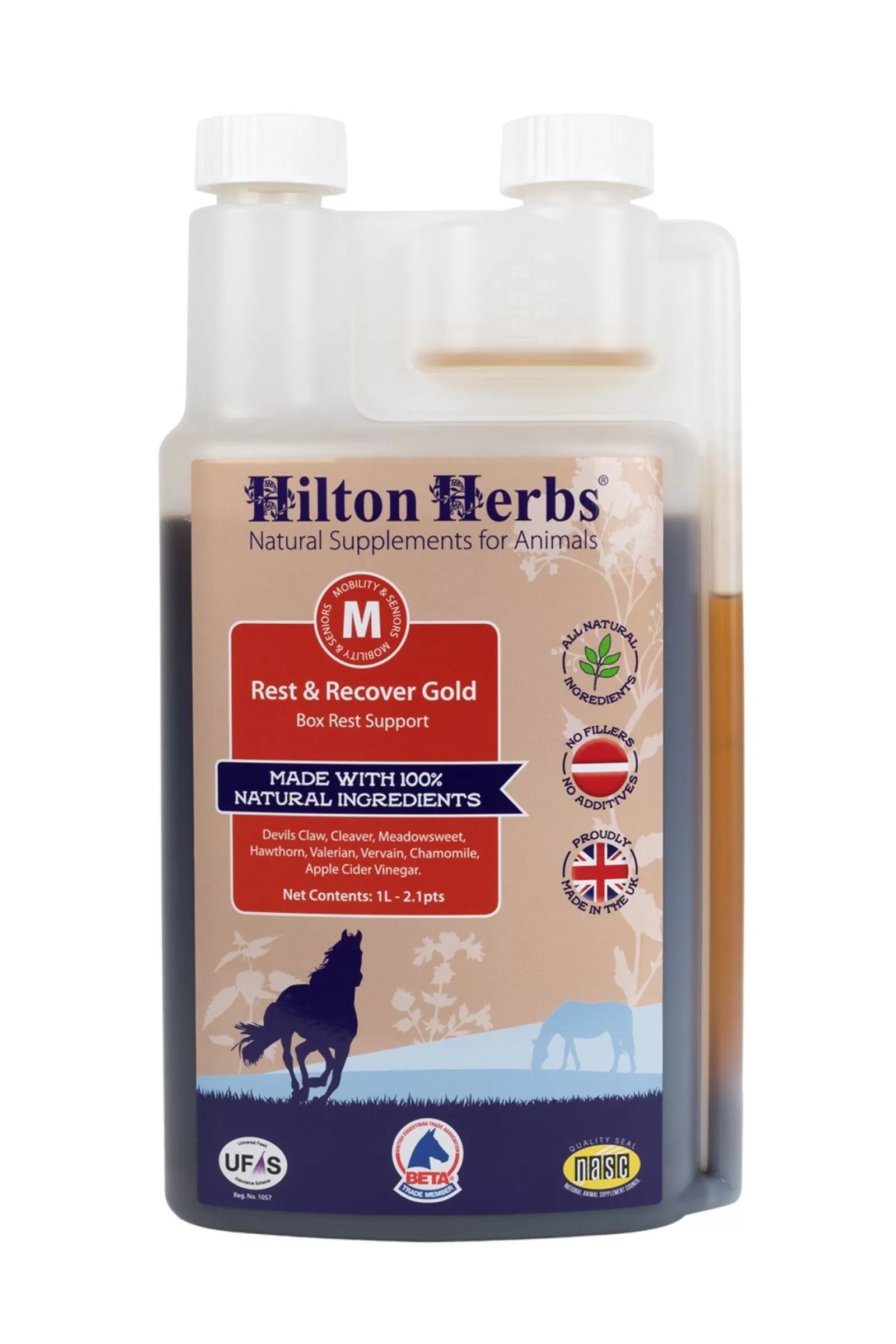 hiltonherbs Rest & Recover 1 Litre