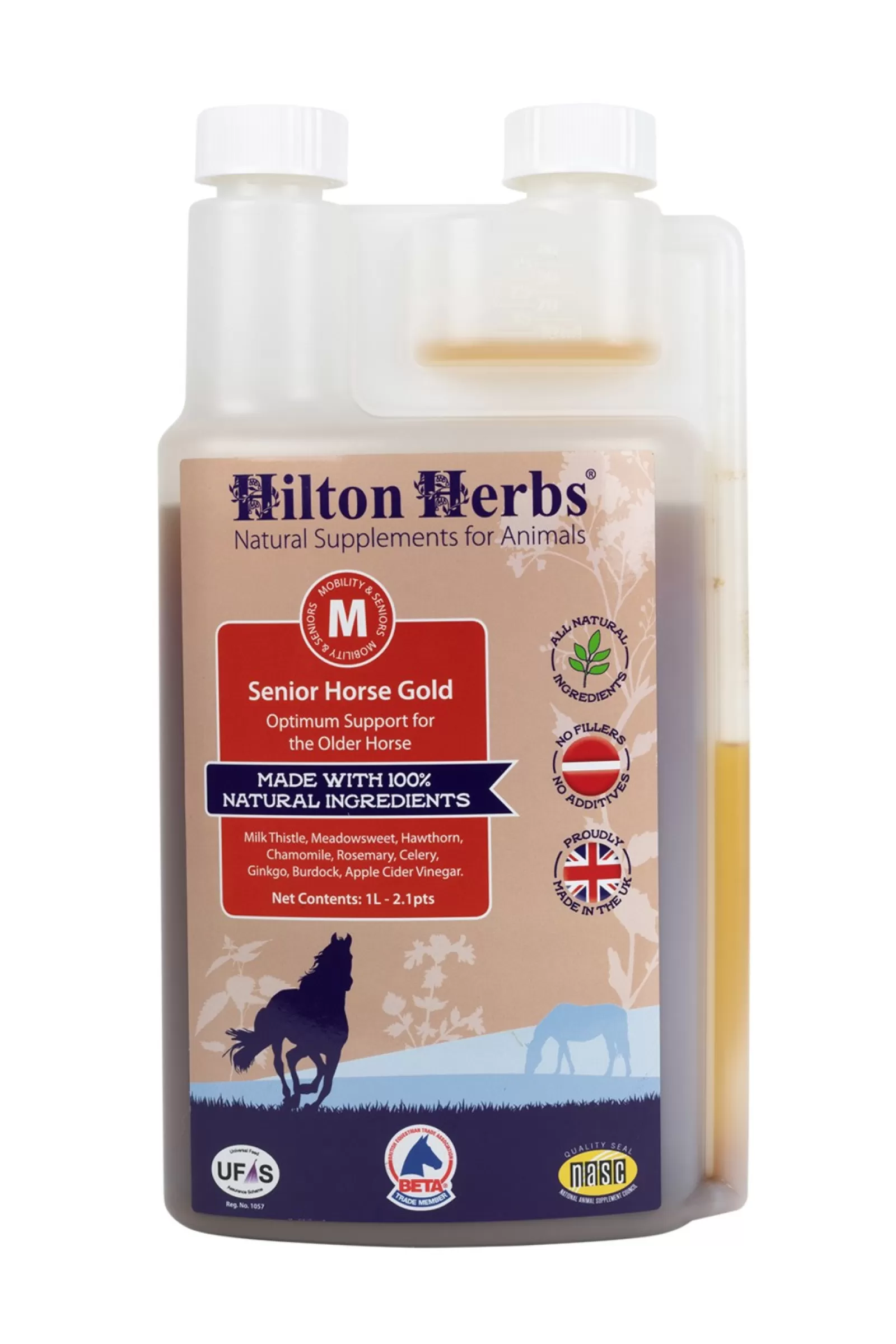 hiltonherbs Senior Horse Gold 1 Litre