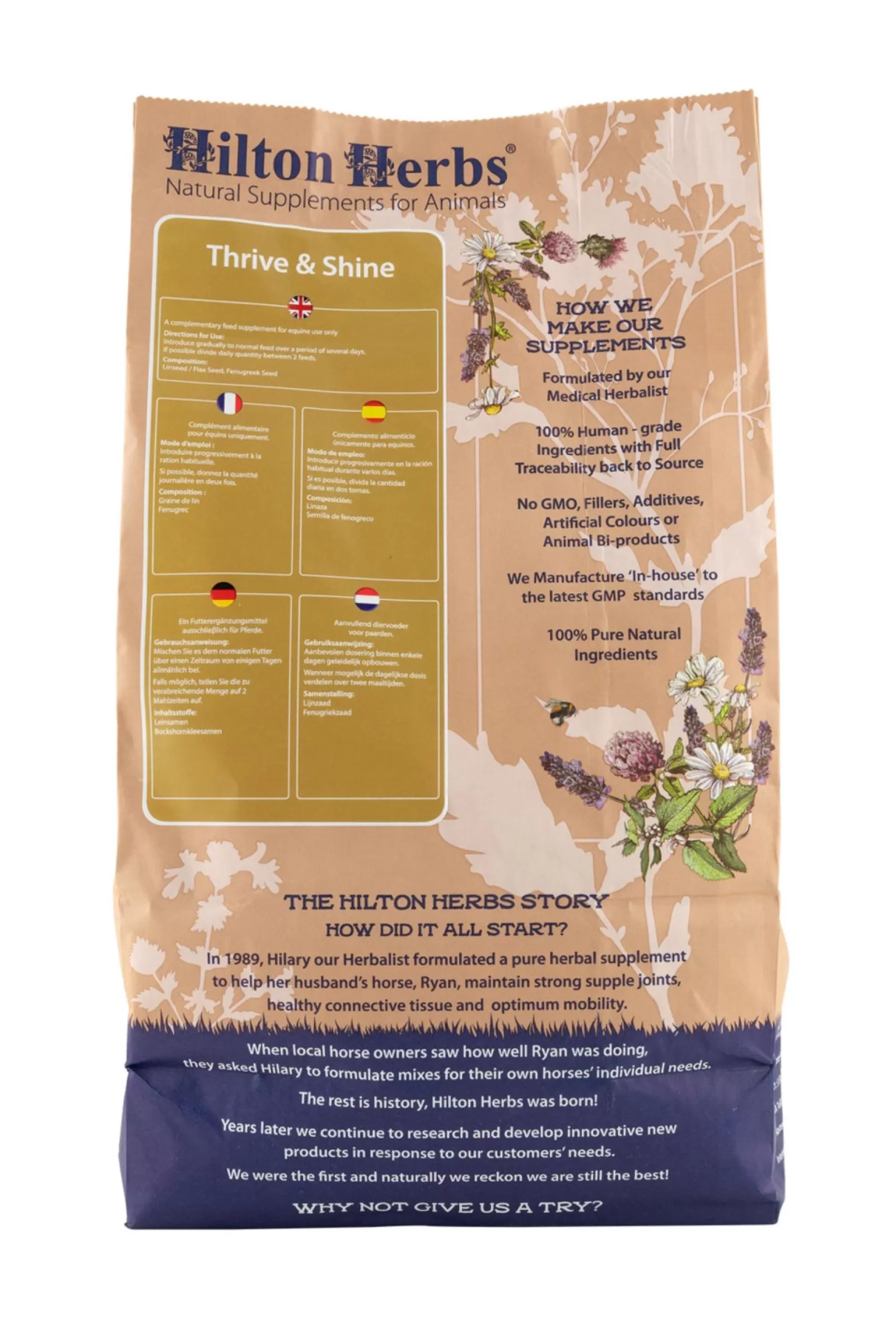 hiltonherbs Thrive & Shine 3Kg Tub