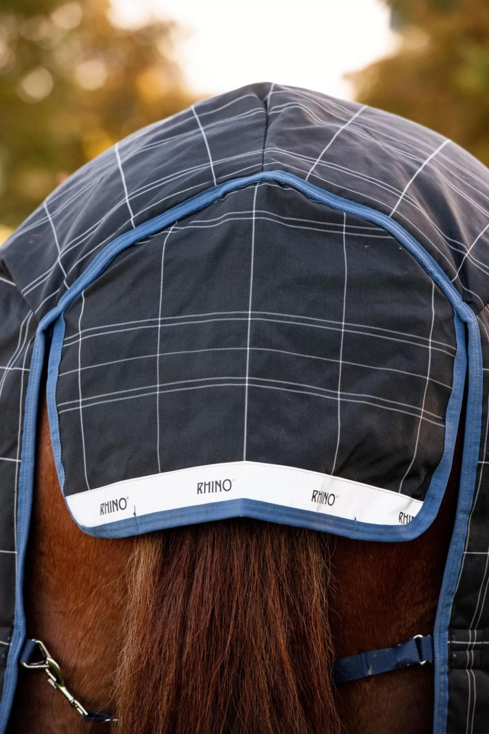horseware Rhino Reflectech Plus Vari-Layer Derka Padokowa Z Odpinanym Kapturem, 250 G