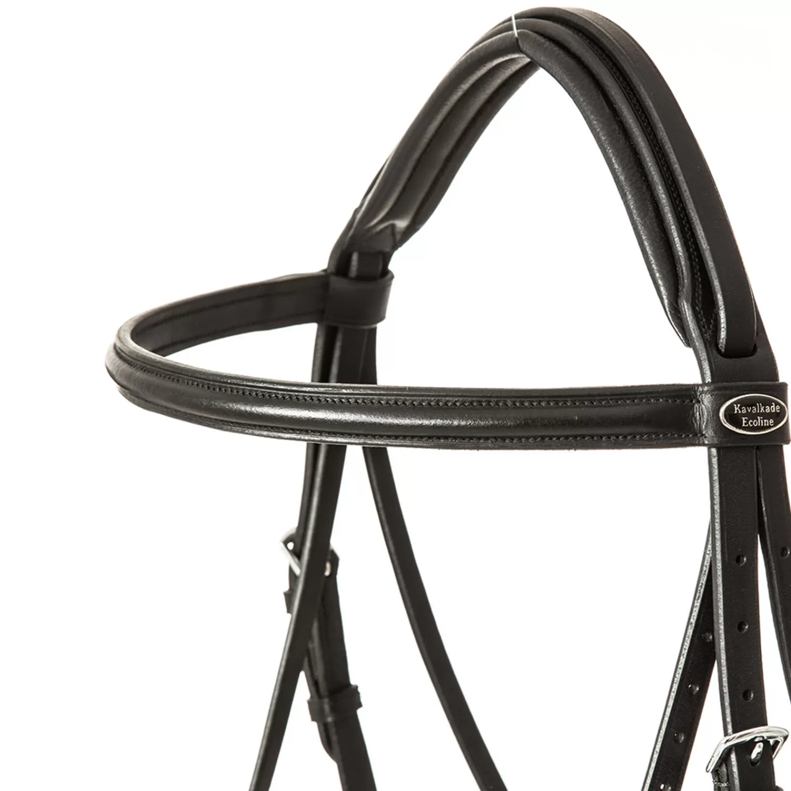 kavalkade Bridle Line Ecoline, Opadajacy Nachrapnik Black Cheap