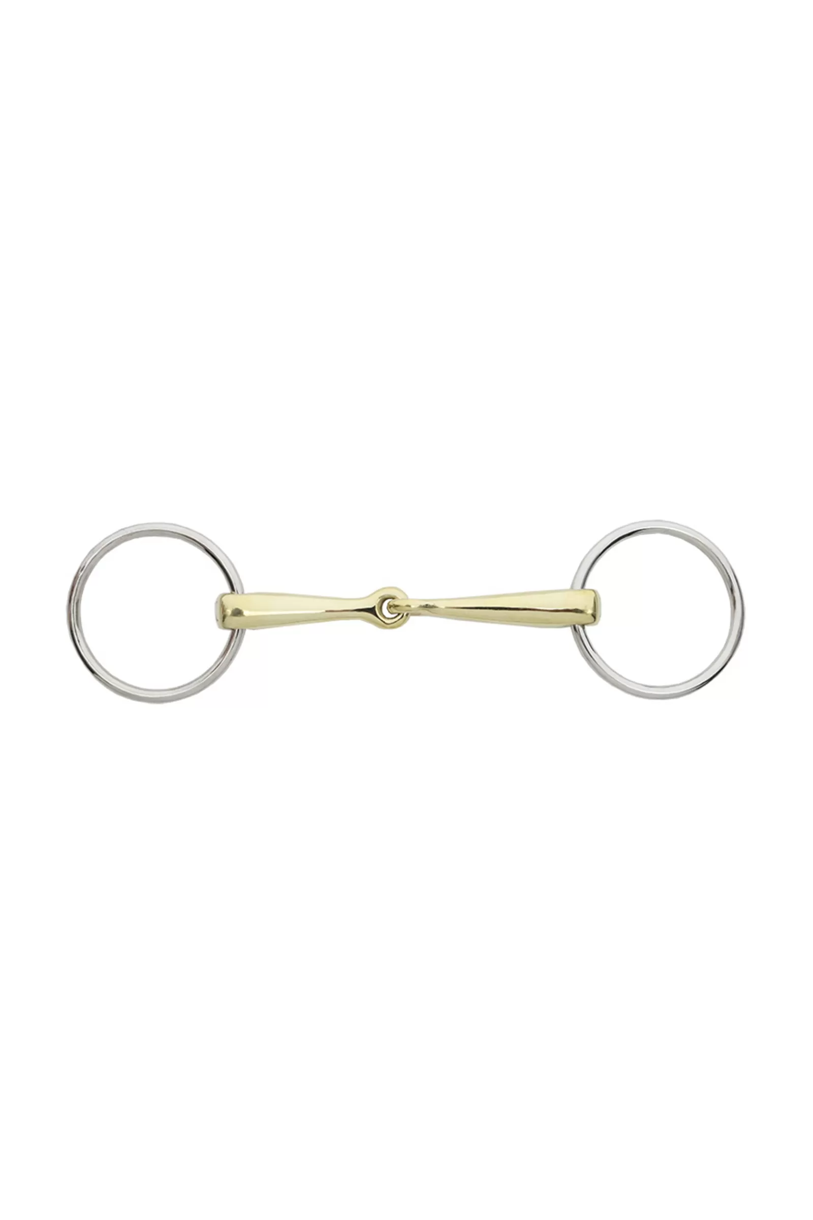 kavalkade Kavalbit Double Jointed Loose Ring Snaffle Silver Clearance