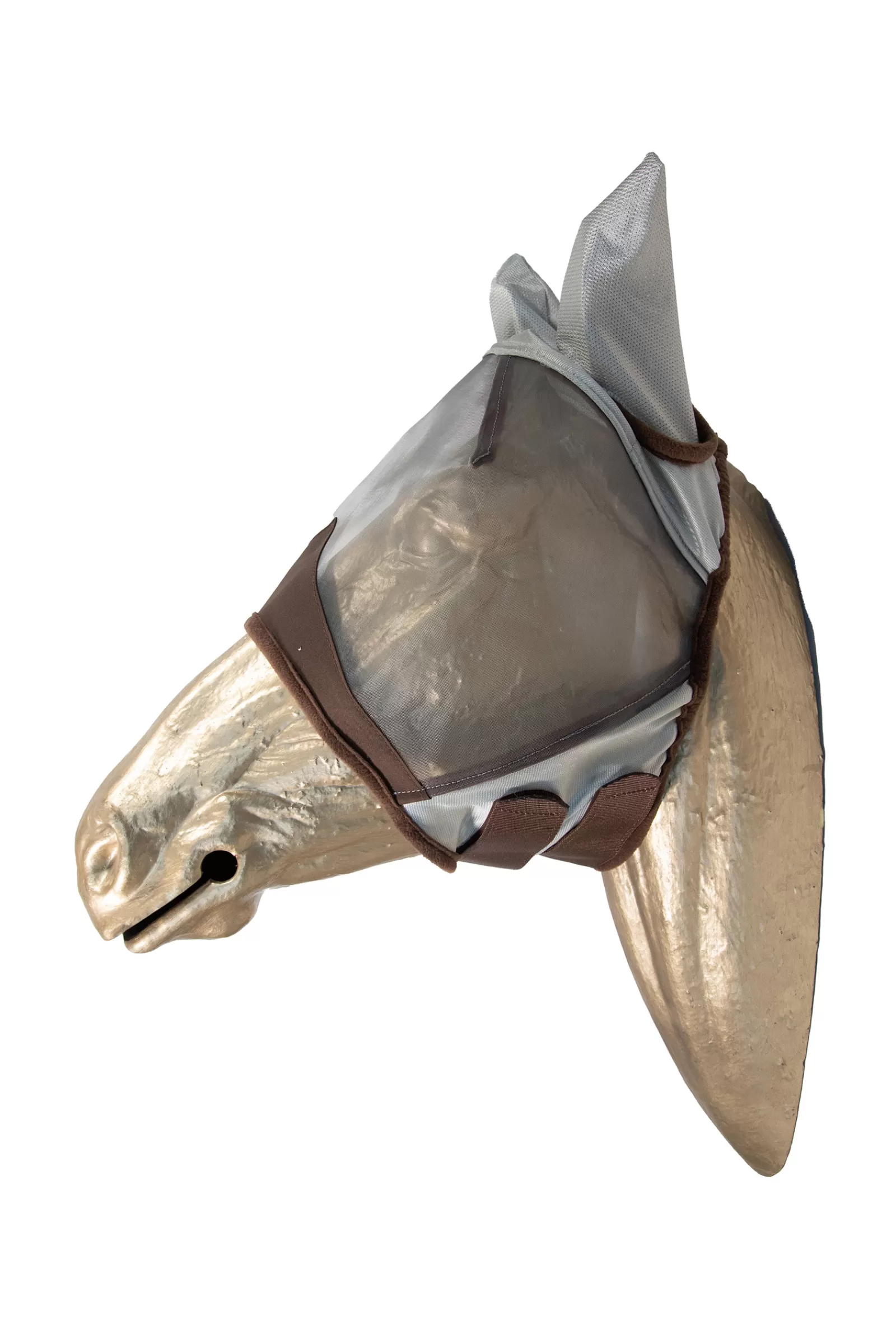 kentucky Horsewear Classic Maska Przeciwko Owadom Z Czescia Nauszna Silver Shop