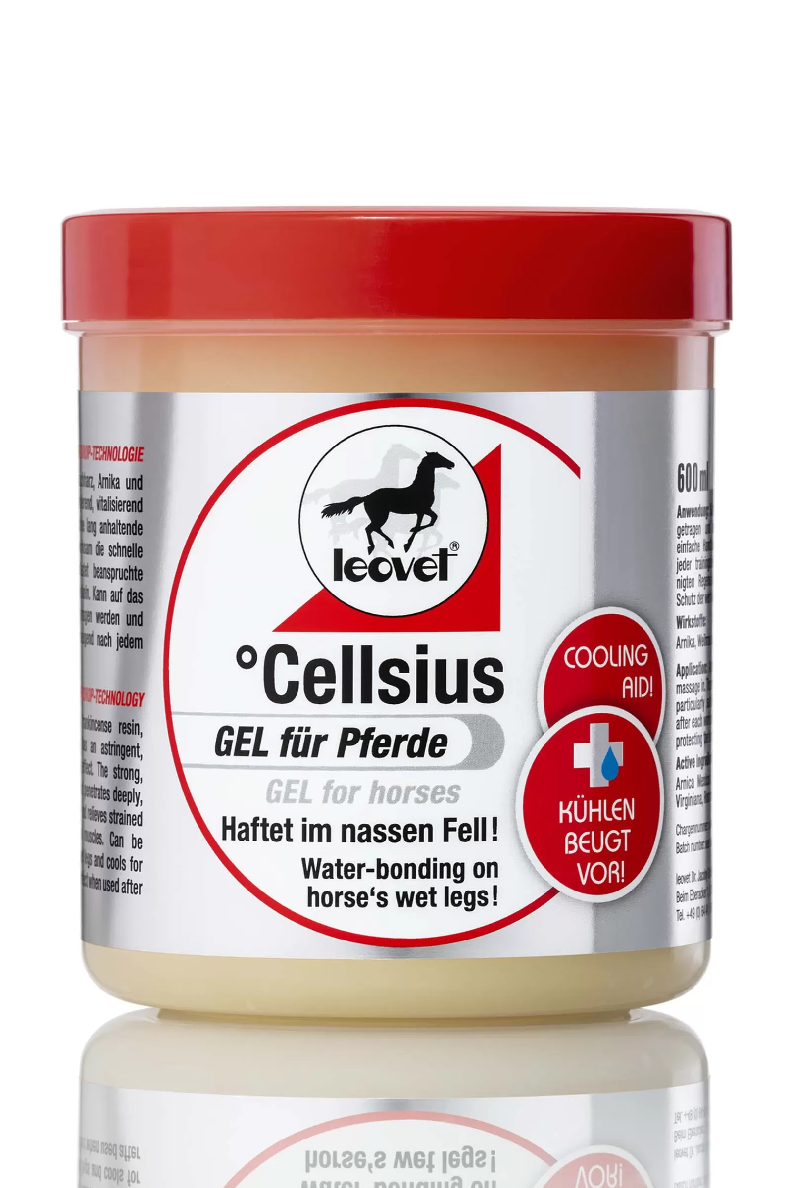 leovet Cellsius Silver/Red Outlet