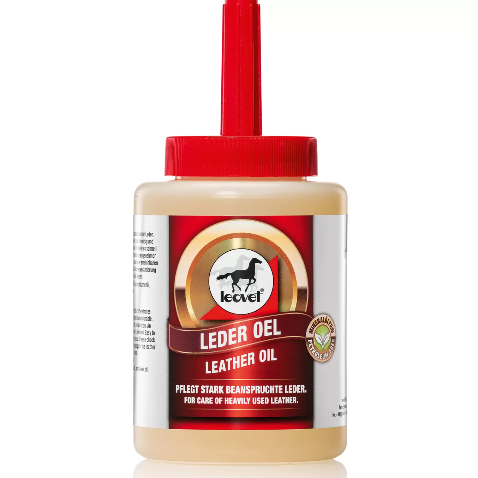 leovet Leather Oil - Olej Do Skor Beige/ Red Best Sale