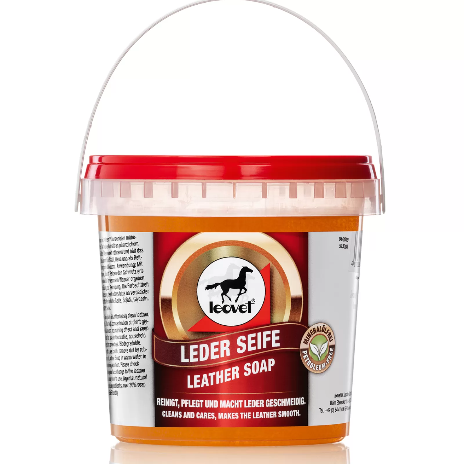 leovet Leder Soap - Mydlo Do Skor Beige/ Red Cheap