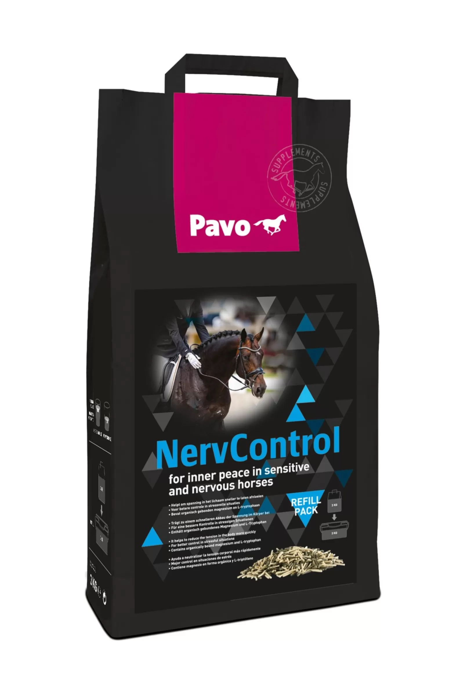 pavo Nervcontrol Refill, Zapas, 3Kg