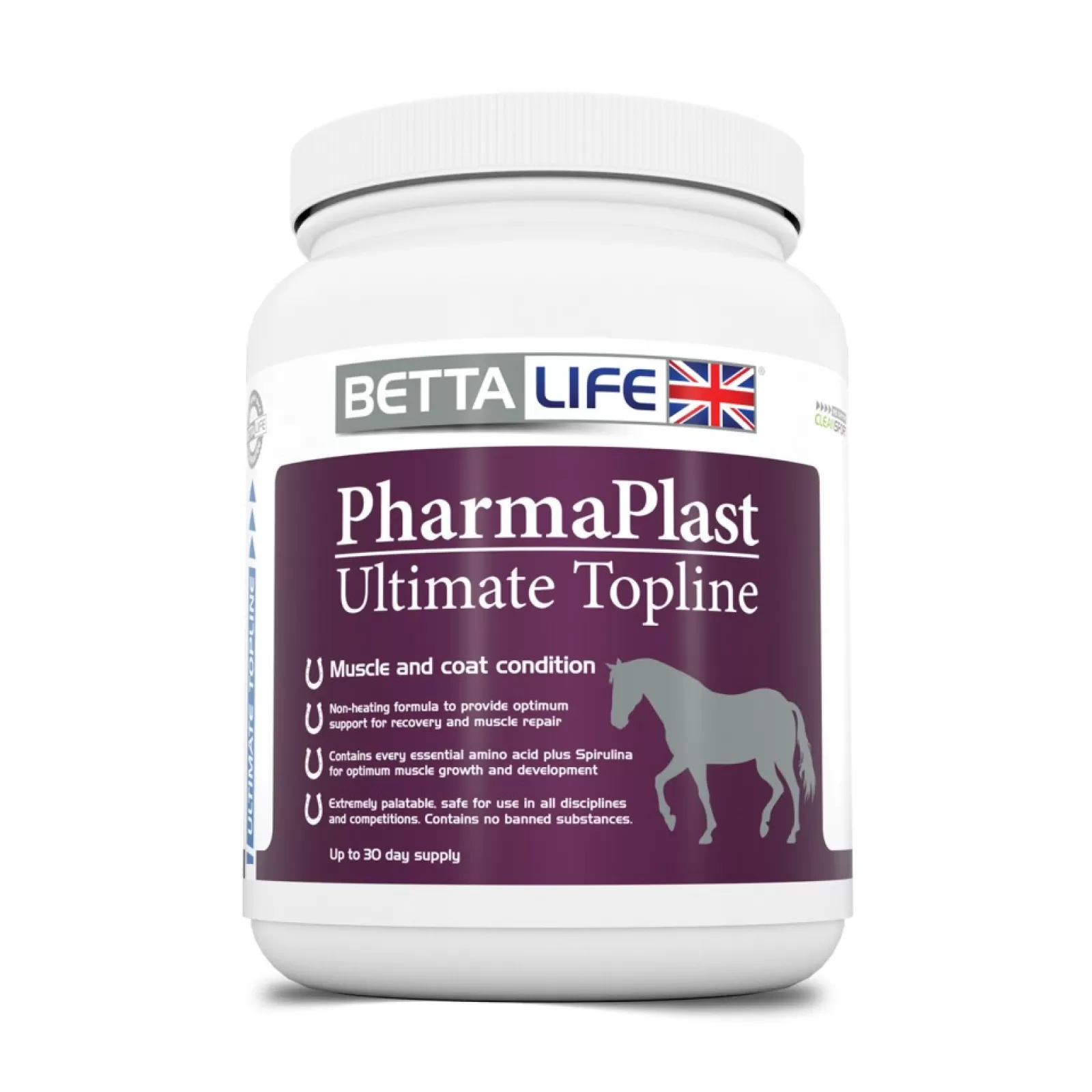 bettalife Pharmaplast Ultimate Topline Suplement Dla Koni, 750G