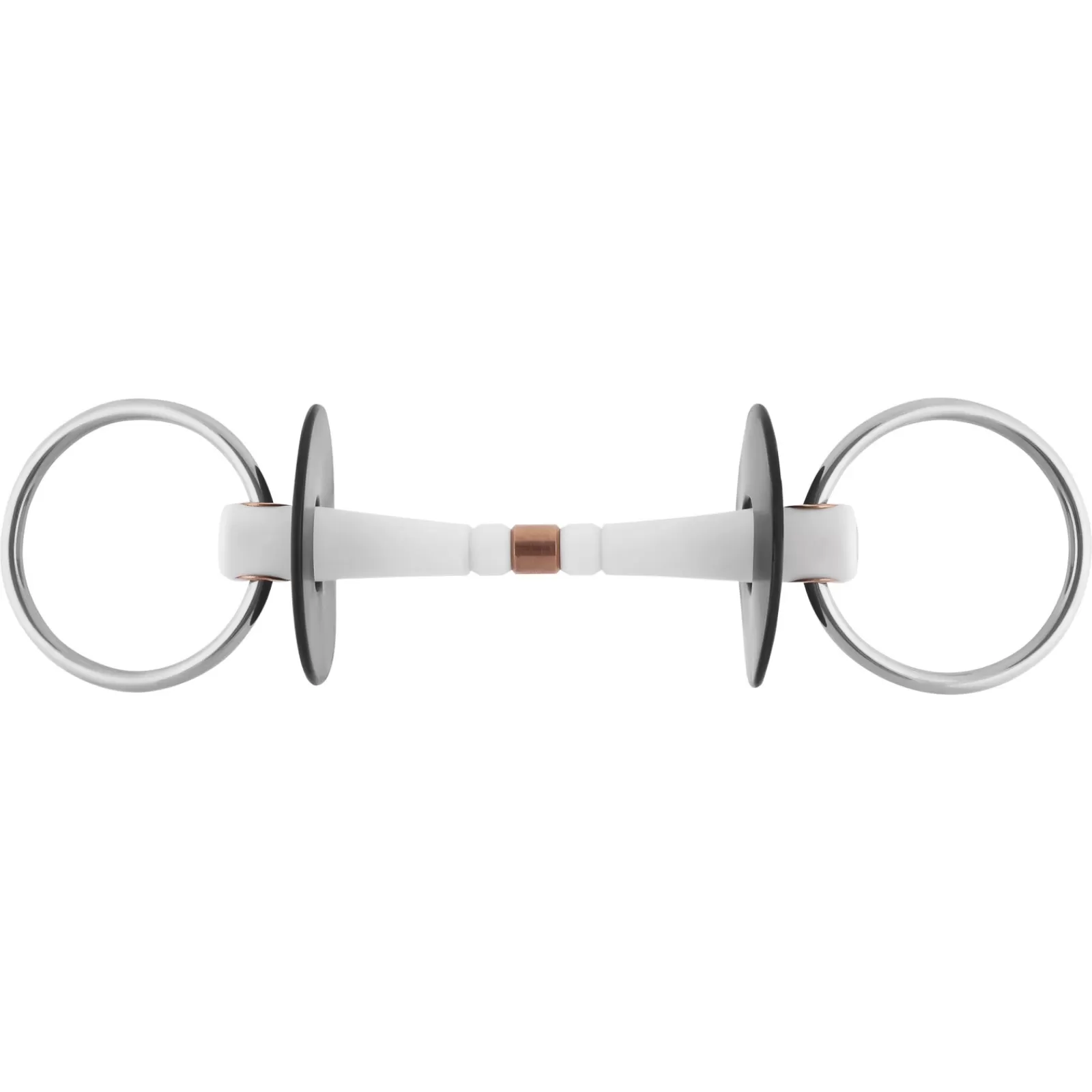 sprenger Nathe Loose Ring Snaffle 20Mm Z Elastyczna Koncowka Mullen, Miedziane Srodkowe Ogniwo (70Mm Ring) Nie Okreslono Outlet