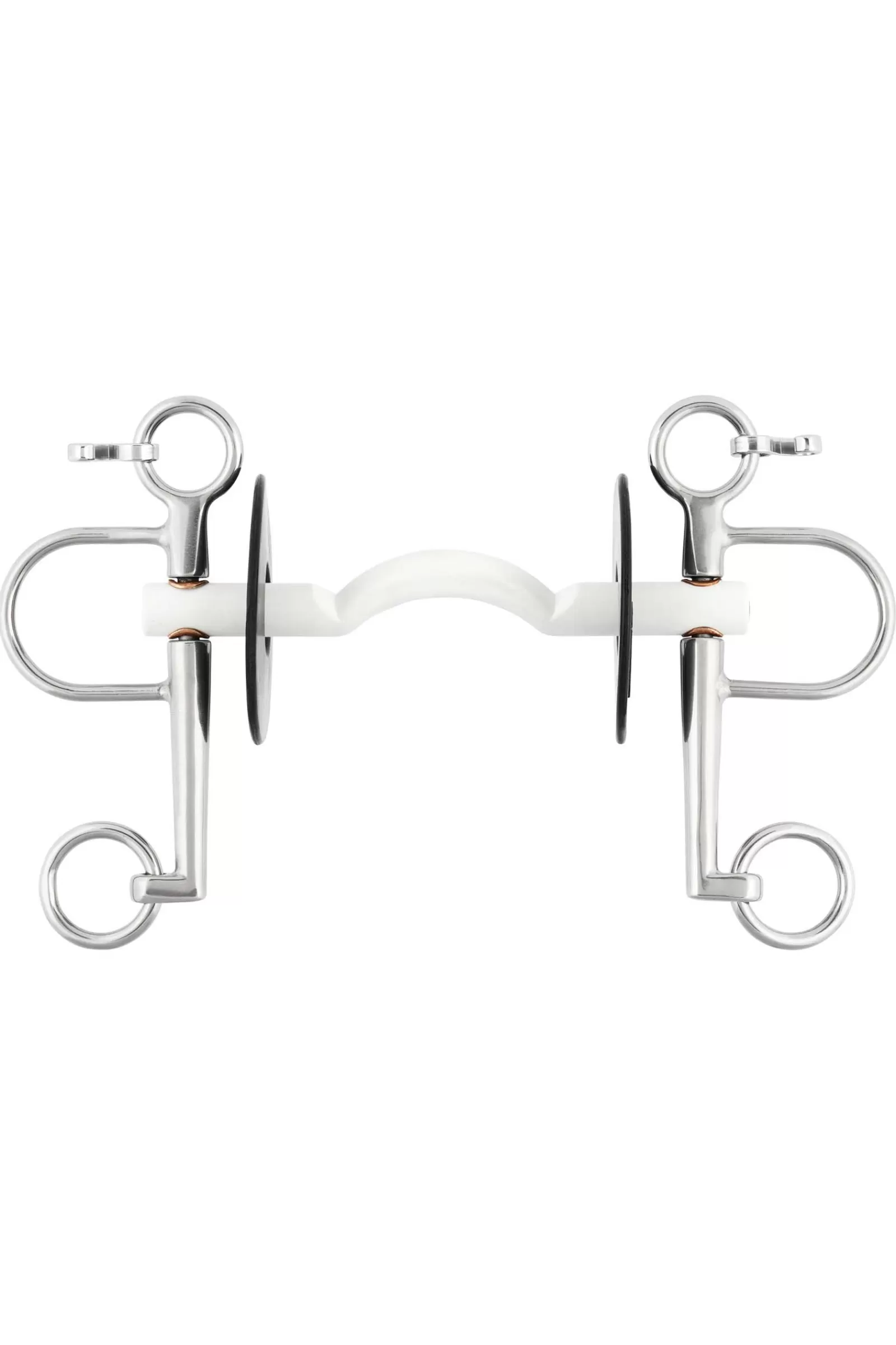 sprenger Nathe Pelham Hard Mullen Mouth With Port, 15Mm, 7Cm Shanks Silver Hot