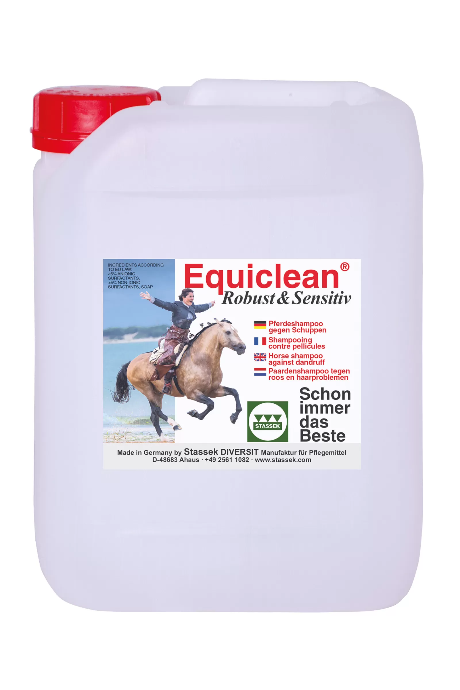 stassek Equiclean Robust Outdoor Szampon, 2 Litry Orange Peel Outlet