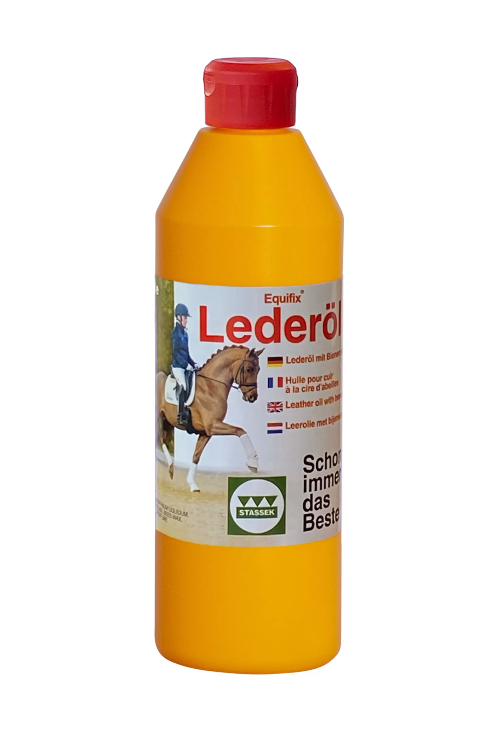 stassek Equifix Olejek Do Skóry Z Woskiem Pszczelim, 500 Ml Brown Best