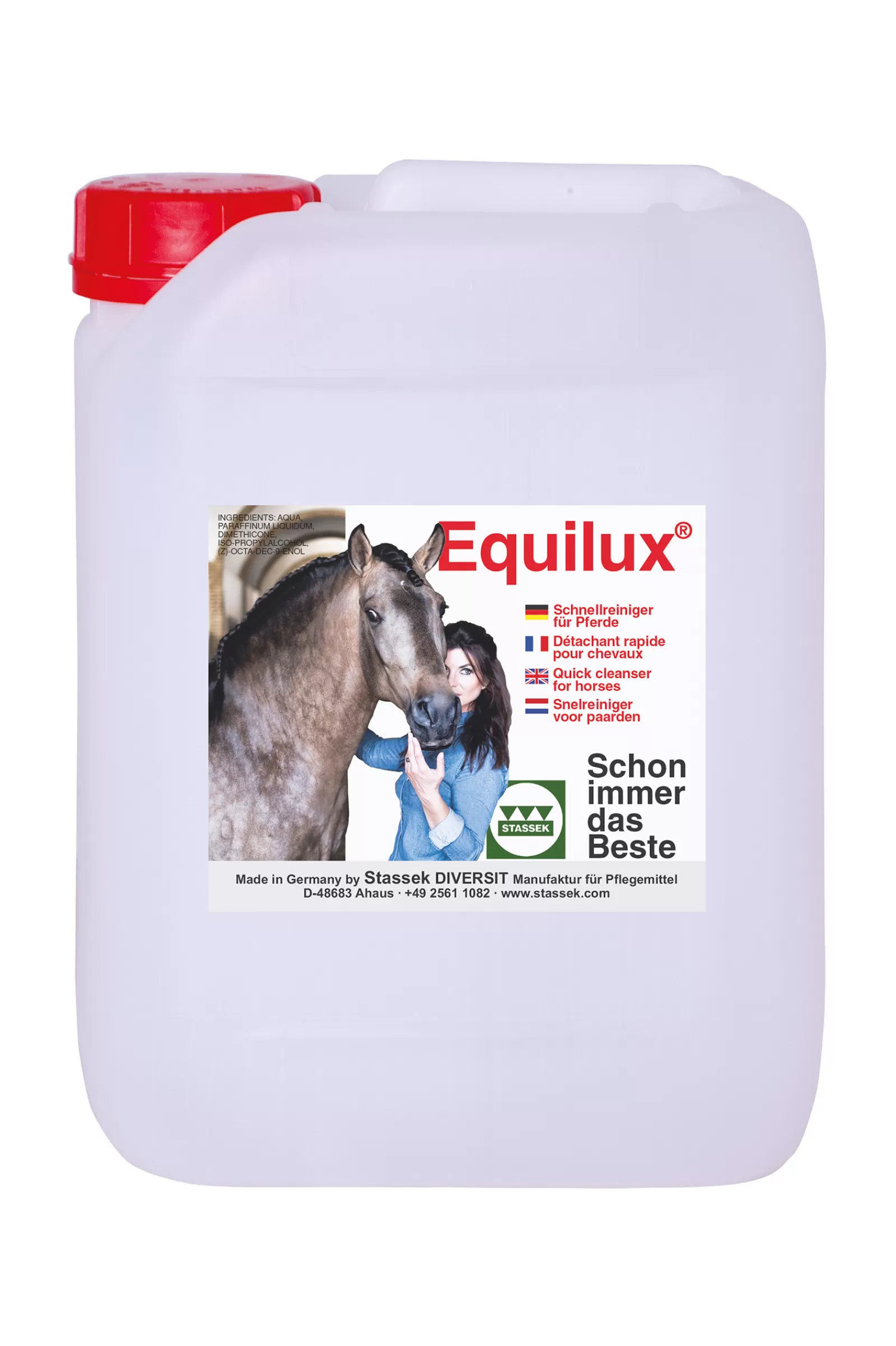 stassek Equilux Quick Cleanser Dla Koni Kanister, 2 Litry Wh/Ab Best Sale