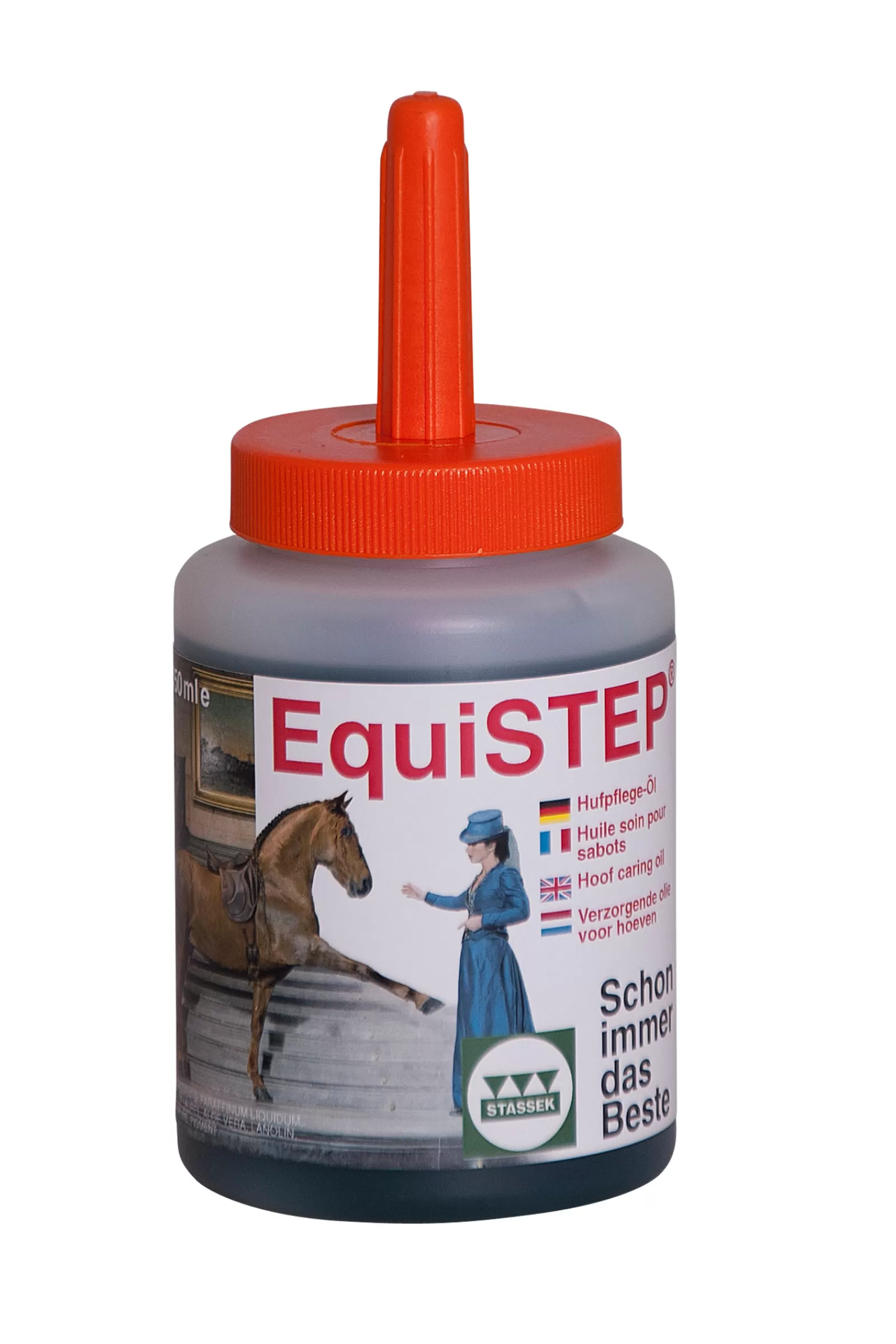 stassek Equistep Butelka Do Olejowania Kopyt, 450 Ml Dark Green Online