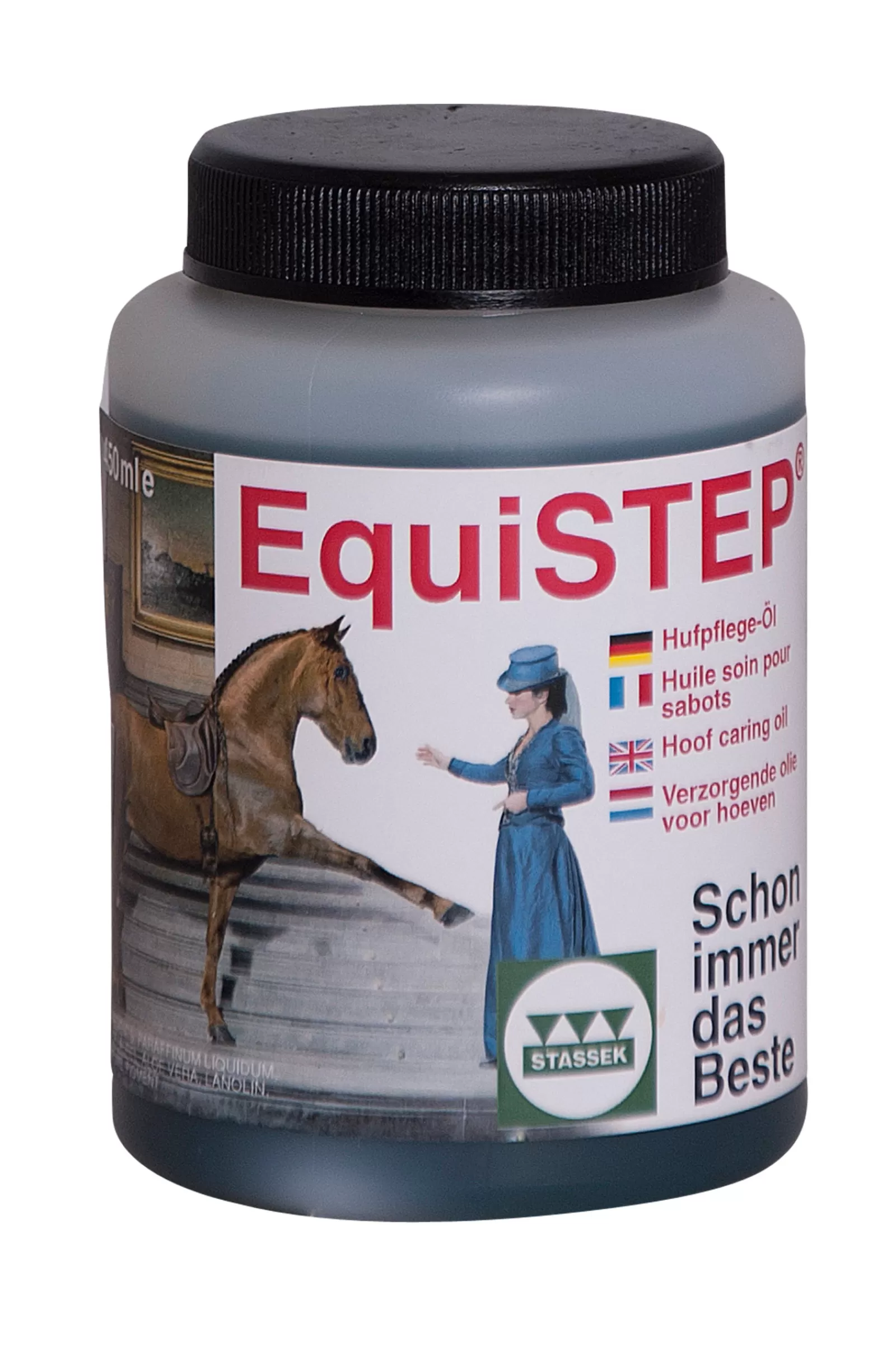 stassek Equistep Butelka Do Wymiany Olejku Do Kopyt, 450 Ml Dark Green Flash Sale