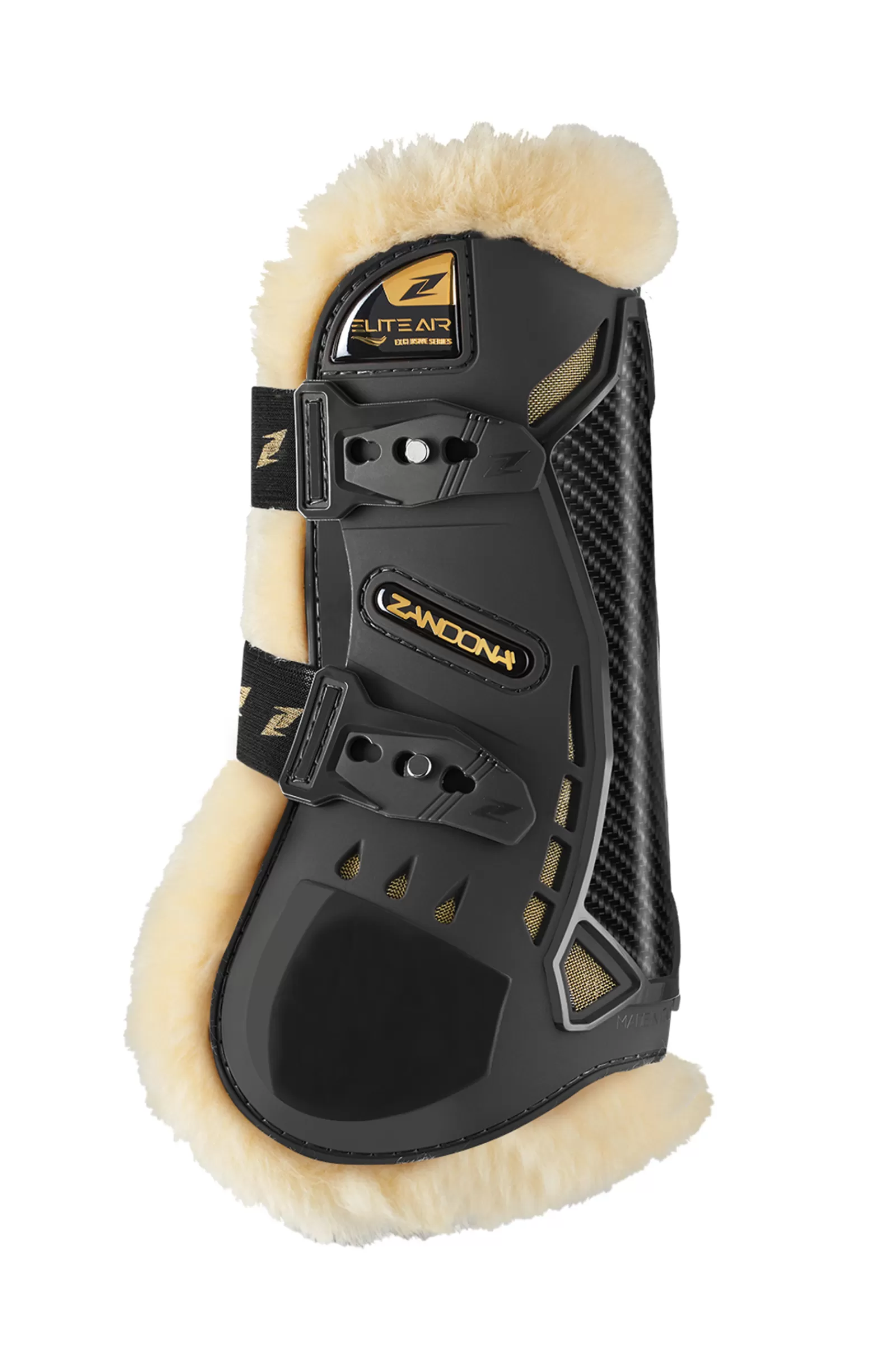 zandona Elite Air Sensitive+ Tendon Ochraniacze Dla Konia Black Fashion